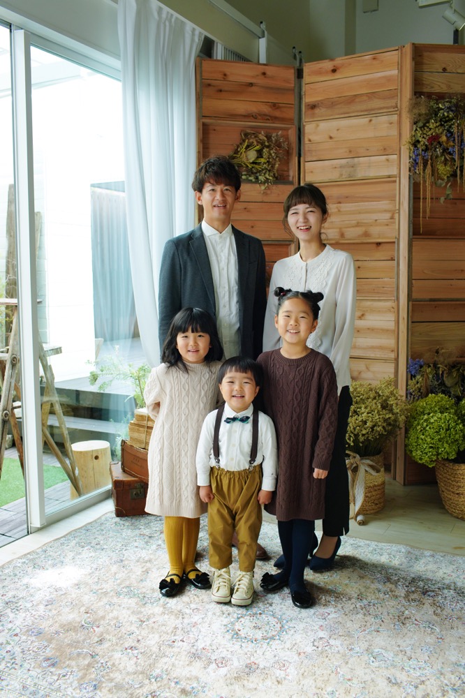 高知のフォトスタジオたけひら　家族写真